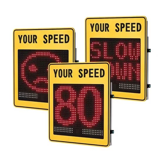 Smart Speed Radar Detection Sign